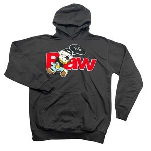 Raw Own The Now in USA 100% Cotton Hoodie 2XL Made in USA Kangaroo Pocket - Pic